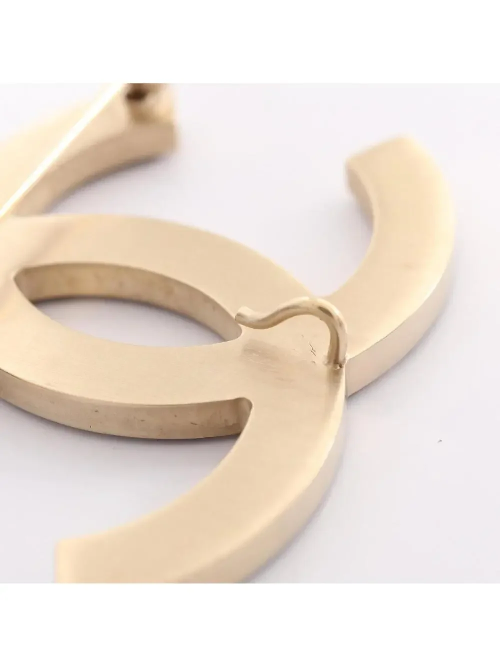 Chanel Cc Logo Brooch Metal #327446C91B